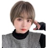 BrightLala hf1875-RB-M Bare Skin Wig, Short Bob, Women's Full Wig,