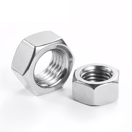 Instockbolts Hex Nuts, M4-0.7 Stainless Steel 304 (18-8) Hex Nut, 100pcs