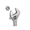 TEKTON 8 Inch Adjustable Wrench | 23003
