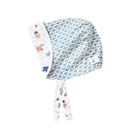 Vivobiniya Baby Girl Sun Hats Toddler Sun Bonnets Newbown Hats UPF50+ UV Protection 0-4Y (CA/US, Age, 3 Months, 12 Months, White(Fly))