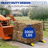 SYNTHACY Upgraded Clamp on Pallet Forks - 43" 2000LBS Heavy