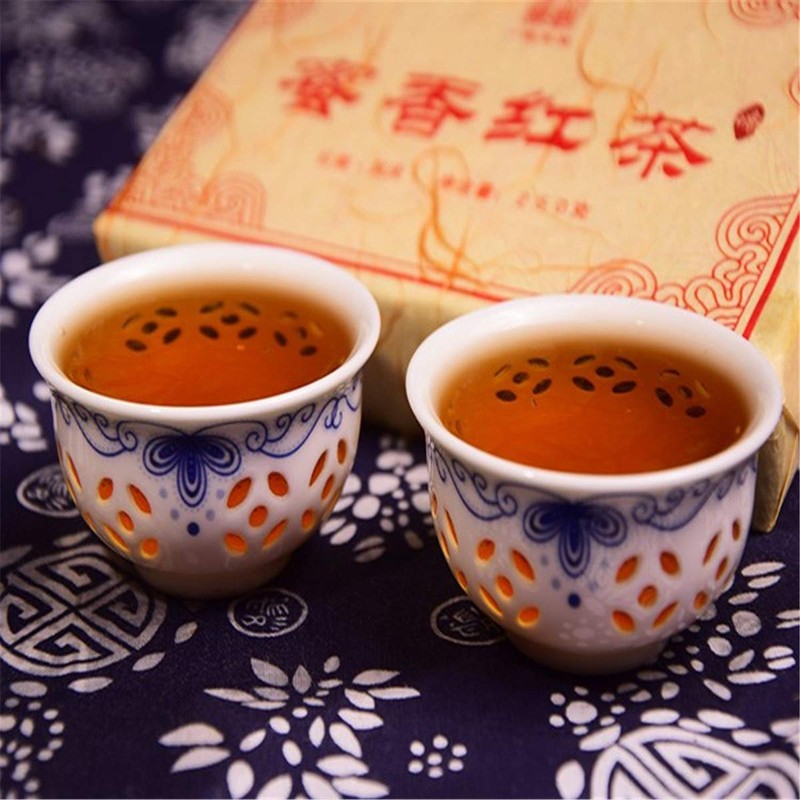 250g Dian Hong Brick Black Tea Yunnan Fengqing Dian Hong
