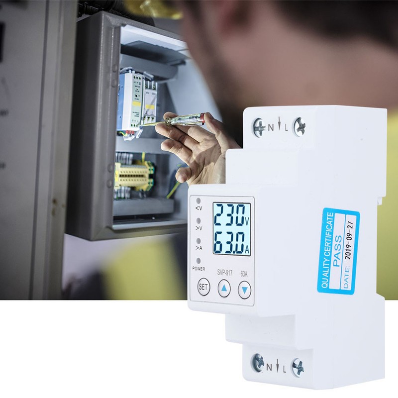 Voltage Protector Single Phase Auto Recovery Protective Device with Voltage