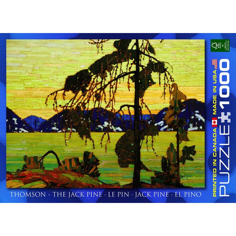 EuroGraphics Jack Pine by Tom Thomson 1000 Piece Puzzle