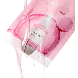 Medicube Mascarilla en Serum PDRN Pink Peptide, con Complejo de 5 Tipos de Péptidos y PDRN (ADN de Sodio)
