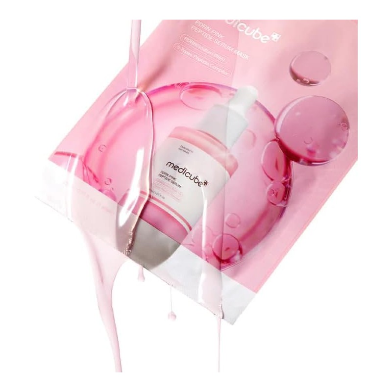 Medicube Mascarilla en Serum PDRN Pink Peptide, con Complejo de