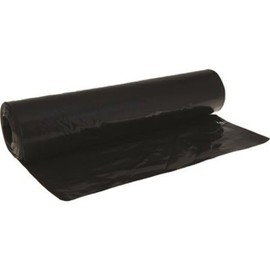 Plastic Prince 36" 4Mil Black Tubing Compactor Bags, Industry Standard
