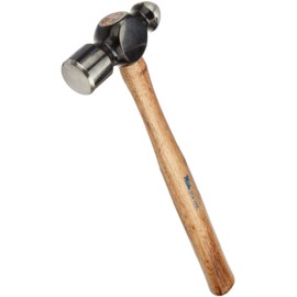 Martin 109G G Series Alloy Steel 2-1/2lbs Standard Ball Peen Hammer with Wood Handle, 16-1/4" Overall Length