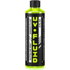 AutoLine Pro Smoke Fluid UV Glow Leak Tracing Refill Solution for Automotive Smoke Machines - 2 Pack