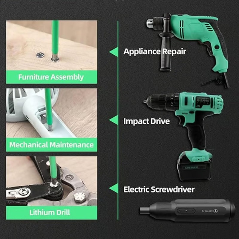 Strong Magnetic Durability Screwdriver Drill Bit Set, Portraitw Screwdriver Sets,