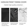 85x40cm Outdoor Patio Fire Pit Cover Home Waterproof UV Resistant