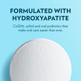 ECOFAM Peppermint Mouthwash Tablets - Chewable Tablet for Fresh Breath Fluoride Free Alcohol Free Travel Size Mouthwash - 90 Tablets