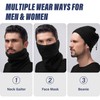 Dr.Warm Heated Fleece Neck Gaiter for Women Men, USB Thermal