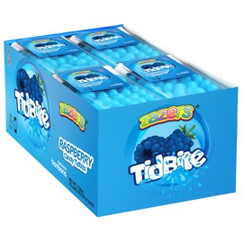 Fresh Raspberry Breath Savers Candy TidBites for on the go Refreshment - Berry Flavored Hard Candy Mouth Breath Fresherner, Pack Kills Bad Breath Germs, Gluten Free, Kosher - 16 Units, 0.63oz