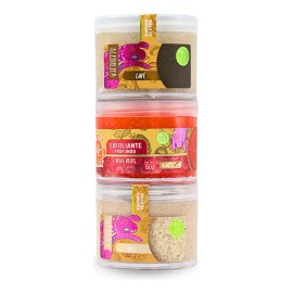 Kit 3 Exfoliantes Mc Spa. 150g C/u. Intensidad Y Aromas. Momento de aplicación Día/Noche Tipo de piel Todo tipo de piel