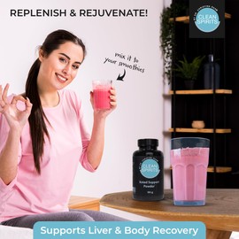 Clean Spirits Xoted Support Powder for Relief & Liver Support - Post-Alcohol Recovery Aid with B Complex Vitamins, Magnesium & Vitamin E - Natural Wellness Blend for Energy & Muscle Tension