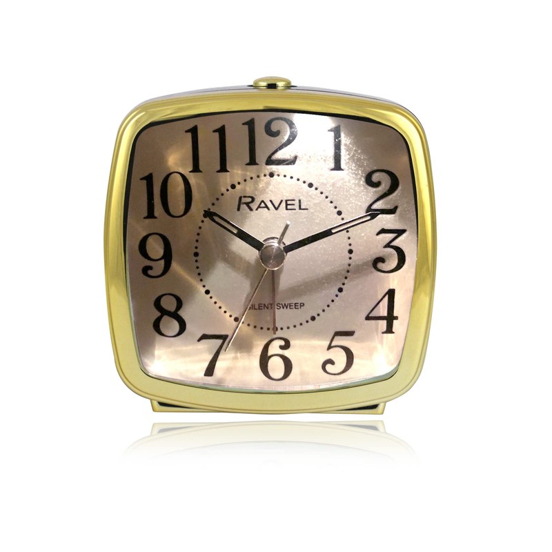 Ravel - Retro Styled Small Size Bedside Quartz Alarm Clock