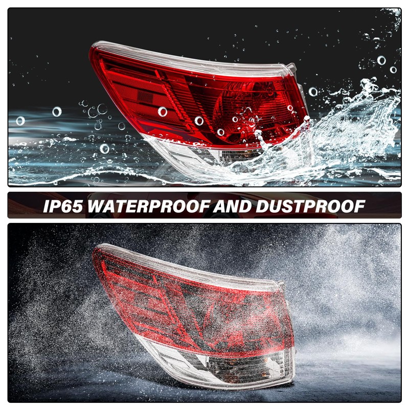BRYGHT Tail light Assembly Fit for 2013-2016 Nissan Pathfinder OE