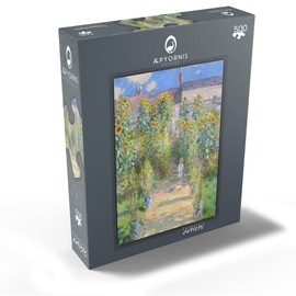 MyPuzzle The Artists Garden at Vétheuil 1881 by Claude Monet - Premium 500 Piece Jigsaw Puzzle for Adults