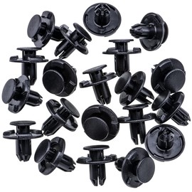 Rexka 20pcs Fender Liner Cowl Grille Bumper Under Cover Clip Push-Type Retainer Compatible with Nissan Infiniti 01553-05933 01553-05323 370Z 350Z Altima GT-R Juke Leaf Murano Quest Q50 Q60 Q70 QX60