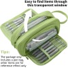 Unbranded Large Pencil Case Pouch Pen Zipper Bag Student School