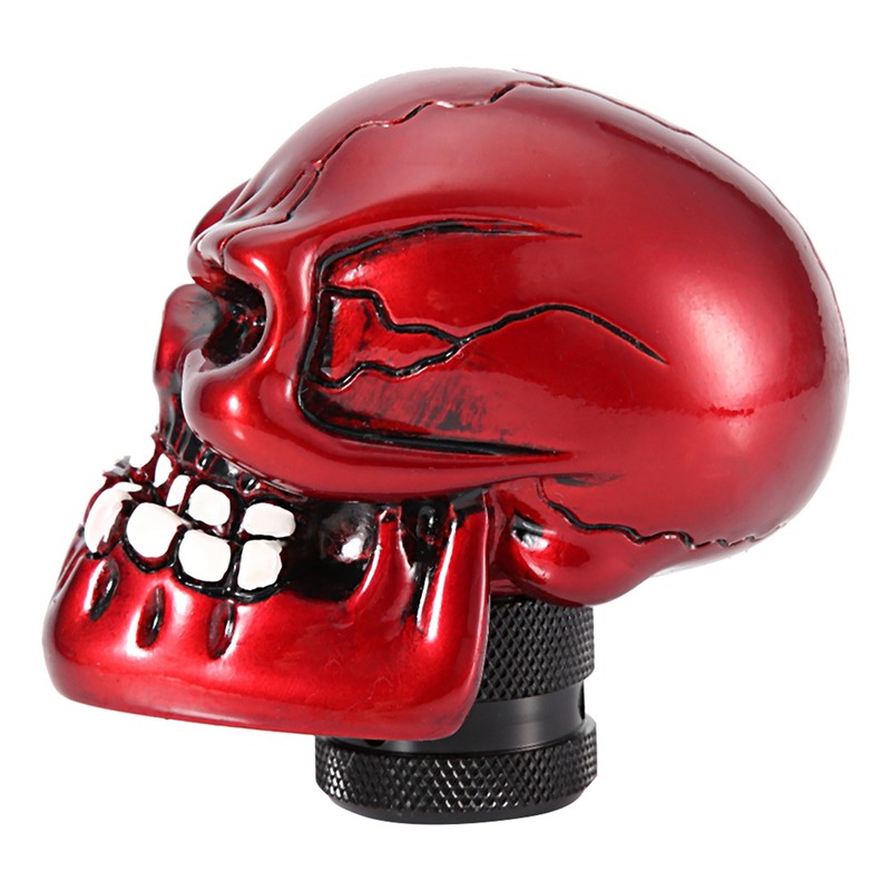 Skeleton Skull Head Car Modified Gear Shift Knob Stick Lever