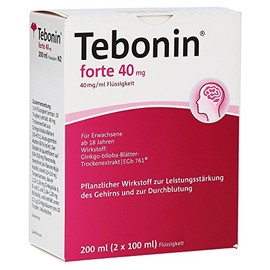 Tebonin Forte 40 mg Solution 2 x 100 ml Drops PZN: 6995998