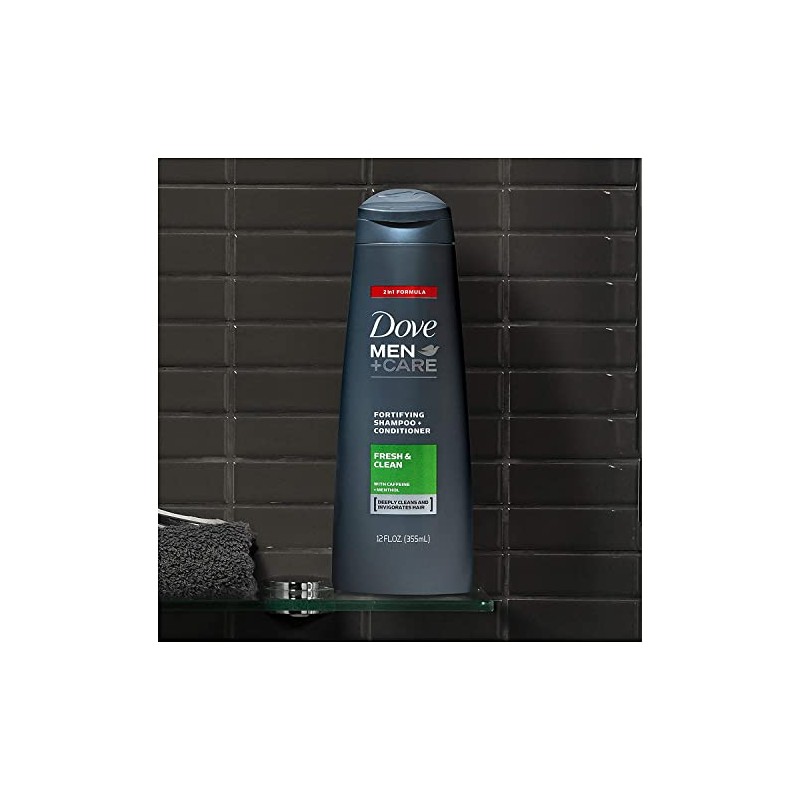 Dove Men+Care 2 in 1 Shampoo and Conditioner Fresh and