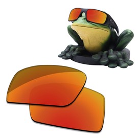 Acefrog AR Beschichtete Polarisierte Ersatzgläser für Oakley Crankshaft OO9239 Sonnenbrillen - Jaffa Orange