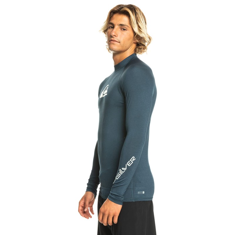 Quiksilver Men's All Time LS Rash Guard Shirt