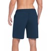 ACHTELEPHS Long Swimming Trunks, Men's Swimming Shorts, Quick-Drying Board Shorts