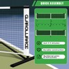 Regulation Size 22 FT Pickleball Net Set with Metal Frame