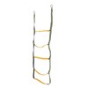 Boat Rope Ladder Portable 5 Step Folding Marine Rope Ladder