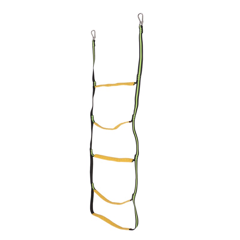 Boat Rope Ladder Portable 5 Step Folding Marine Rope Ladder