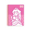 Scribe, Mario Bros®, Cuaderno Profesional, Pasta Semi Rígida, Espiral Doble,