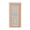 Doll House Screen Door Birch 1:12 Mini Natural Finish Dollhouse