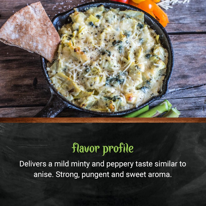 Frontier Co-op Sweet Basil Leaf, 1-Pound Bulk, Popular on Pizza