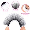 Silk Eyelashes, Single Eyelashes C Curl, Silk Lashes Thickness 0.07