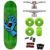 Santa Cruz Skateboard Screaming Hand 8.8" with Independent Mids Silver