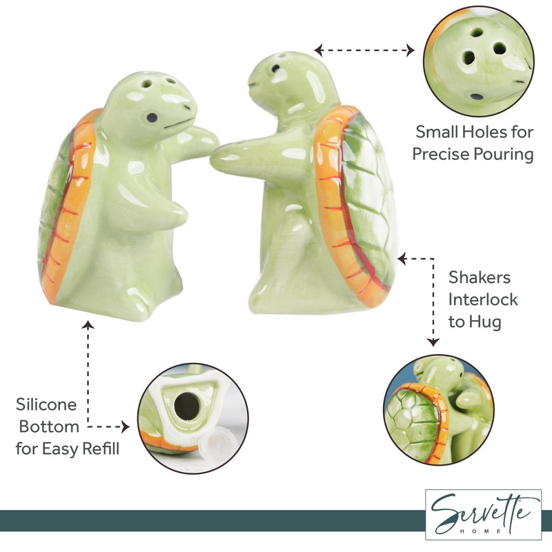 Hugging Turtles Salt and Pepper Shaker