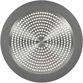 Shower Strainer and Hair Catcher - Brushed Nickel + Stainless Steel