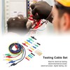 Test Lead Kit PVC Brass Testing Cable Set Electrical Conductivity