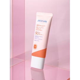 Aestra DermaUV365 Red Soothing Tone-Up Sun Cream 40ml / 더마UV365 레드진정 톤업 선크림 40ml