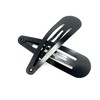 Women's Black Teardrop Snap Hairpins (20 Count) Women's 10ea