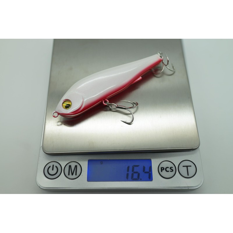 MARUPAKU Lure Warp Slalol 3.1 inches (80 mm), Akahara