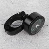 Nikou Motorcycle Handlebar Clock, Waterproof Aluminum Alloy Handlebar Mount Clock