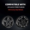 TULALUX Wheel Hubcaps Compatible with Ford Fusion 2010 2011 2012;