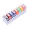 OHPHCALL 8pcs Attractive Notebook Stamps for Teacher Reward Seal Fun