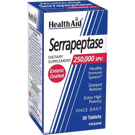 HealthAid Serrapeptase 250,000 SPU 30 Tablets