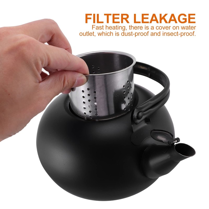 DOITOOL Stove Kettle Stainless Steel Kettle Whistling Tea Kettle Tea